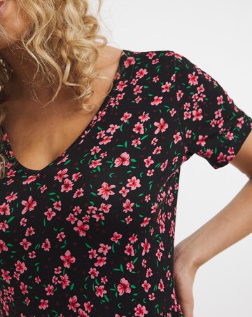 Joe Browns Tiered Floral Jersey Tunic