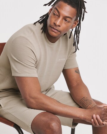 BOSS Rib Lounge Short - Biege