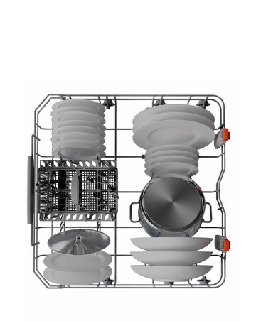 Hotpoint HFC3C26WCBUK Full Size Dishwasher - 14 Place Settings - Black