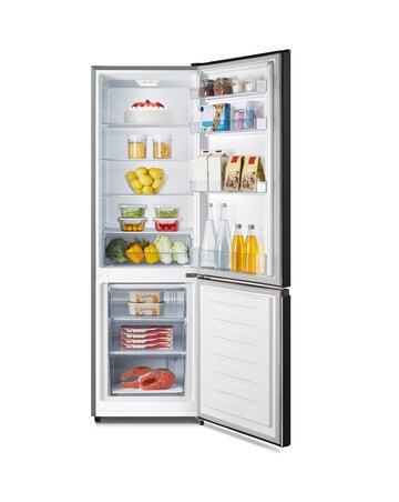 Fridgemaster MC55265EB 55x180cm Fridge Freezer - Black