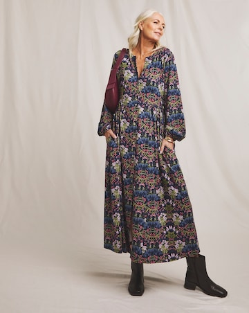 Julipa Jersey Button Down Midi Dress