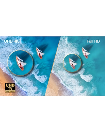 SHARP 4T-C55HM5245KB 55in 4K Ultra HD Smart TiVo LED TV with Freely