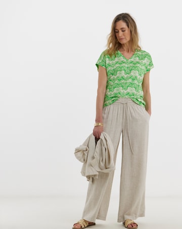 The V Neck Cotton T-Shirt