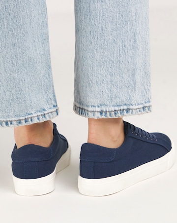 Busselton Lace Up Leisure Pumps Extra Wide EEE Fit