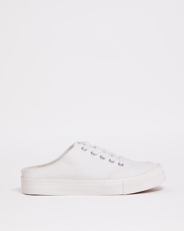 Ely Mule Canvas Trainers - Extra Wide Fit (EEE)