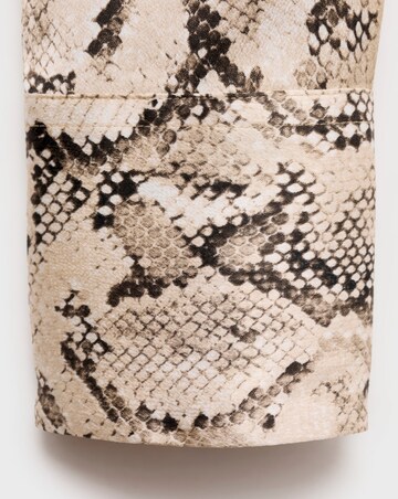 Mango Ideale Snake Print Shirt