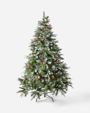 Salzburg Pre-Lit Christmas Tree With Berry & Cone