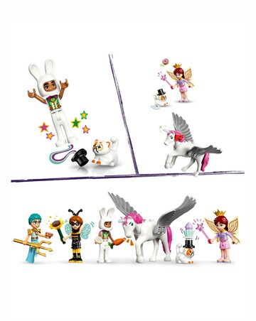 LEGO Friends Costume Party with Unicorn & Fairy Building Kit, Creative Toy 42661
