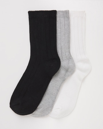 Pretty Secrets (3 Pair Pack) Soft Light Thermal Socks