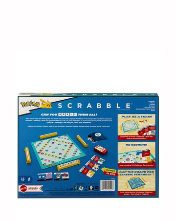 Scrabble Pokemon Board Game