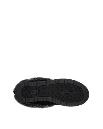 Skechers Ice Angel Knitted Mule Slippers Wide Fit