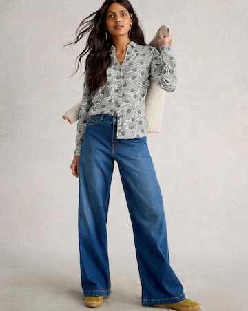 White Stuff Annie Jersey Shirt