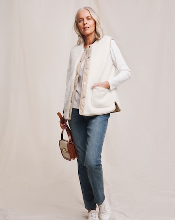 Julipa Reversible Borg Gilet