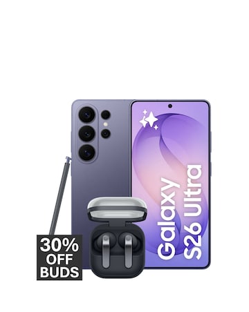 Samsung Galaxy S26 Ultra 512GB (Cobalt Violet) & Galaxy Buds4 Pro bundle