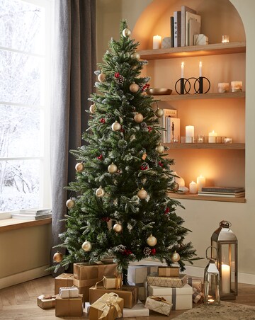 Salzburg Berry Slim Christmas Tree - 6FT