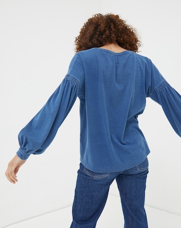 FatFace Keira Indigo Top