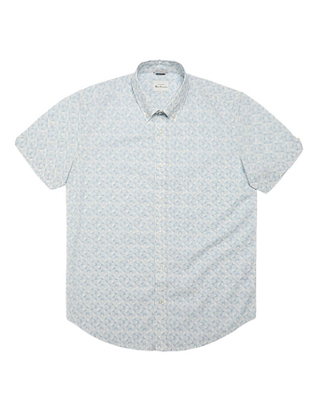 Ben Sherman Geo Print Short Sleeve Shirt