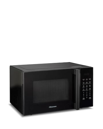 Hisense H23MOBS5HUK Black Microwave 23L