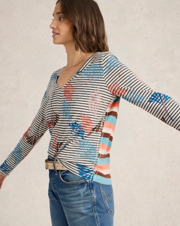 White Stuff Nelly Long Sleeve Tee