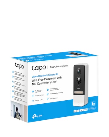 TP-Link Tapo Smart Video Doorbell Camera Kit