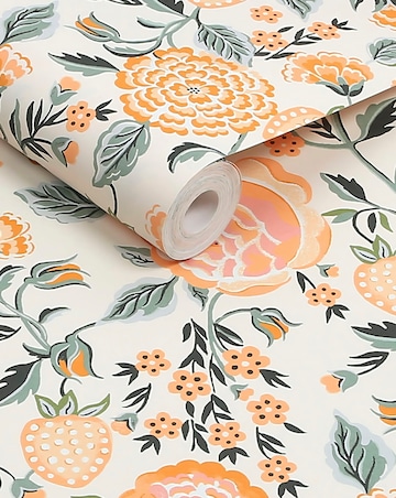 Cath Kidston Strawberry Garden Wallpaper