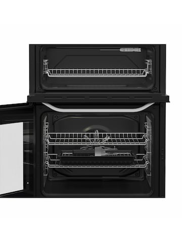 Hotpoint HTE6VDCW 60cm Electric Twin Cooker with Multiflow - White Installation