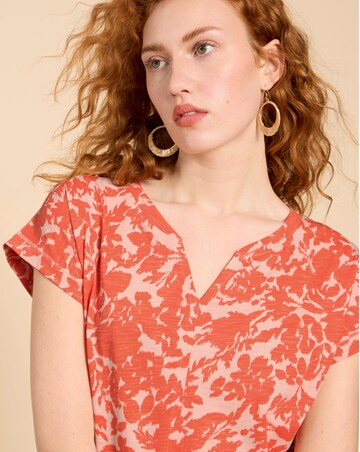 White Stuff Nelly Notch Neck Tee