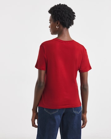 Tommy Hilfiger Logo Short Sleeve Crew Neck