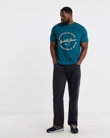 Jack & Jones Grayson Logo T-Shirt 5 Pack - Multi