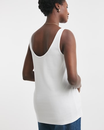 White Reversible Vest