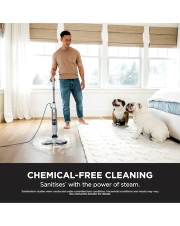 Shark S8201UK Steam and Scrub Steam Mop with Steam Blaster