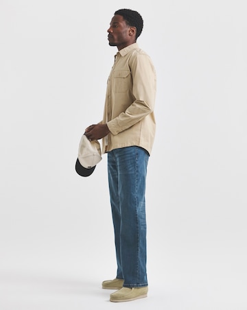 Union Loose Fit Stretch Jeans Mid Wash