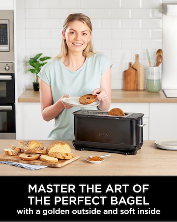 Ninja Foodi 3-in-1 Toaster Grill & Panini Press Black ST200UK