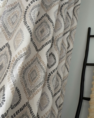 Pineapple Elephant Ziri Light Filtering Curtains