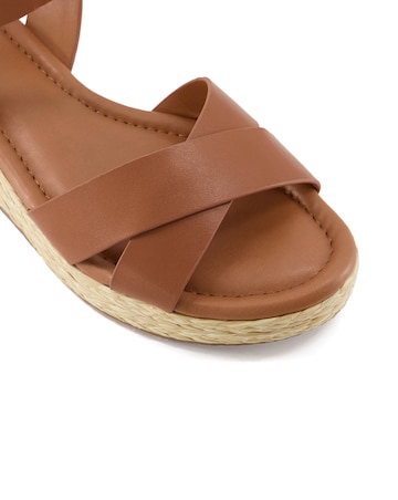 Dune Linnie Wedge Sandals E Fit