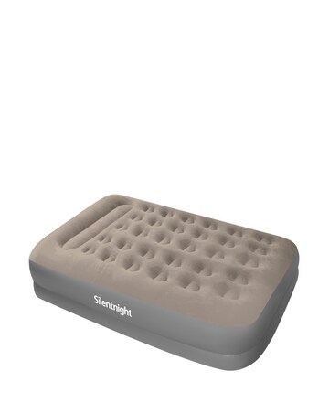 Silentnight Flocked Airbed with Electric Pump - Double