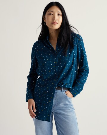 Seasalt Cornwall Wren Flutter Polka Dot Shirt
