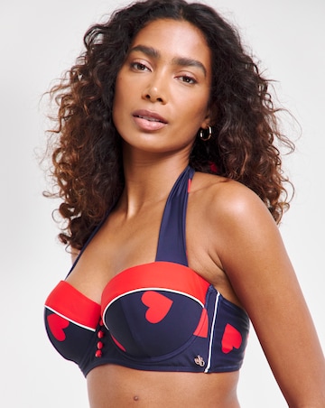 Joe Browns Retro Heart Underwired Bikini Top