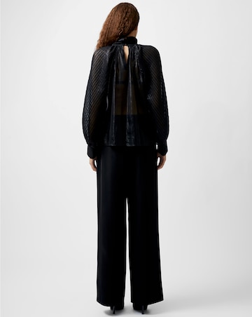 French Connection Beth Lurex Keyhole Top