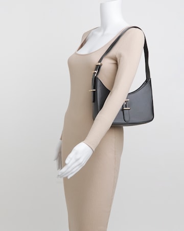 Buckle Detail Shoulder Bag