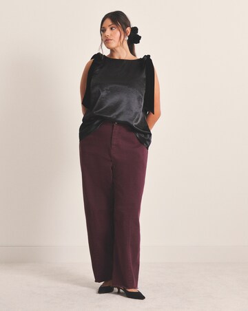 Simply Be Bow Strap Cami Top