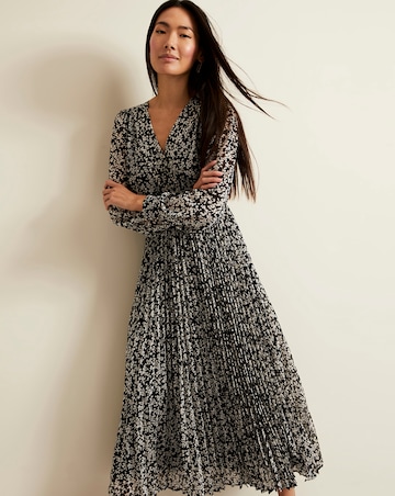 Phase Eight Kezia Floral Wrap Midi Dress