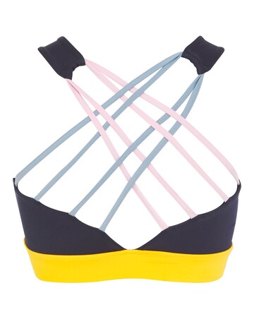 Ink Cross Back Crop Top