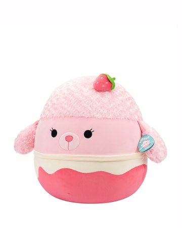 Squishmallows Jumbo Plush 20in - Chloe Strawberry Milkshake Poodle