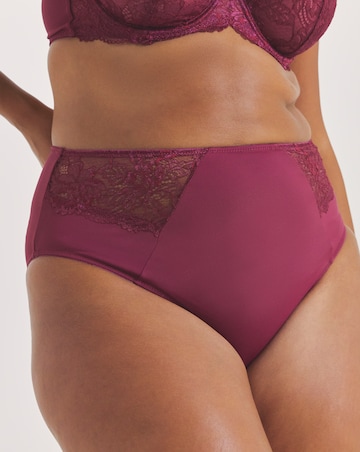 Pretty Secrets (2 Pack) New Ella Full Knickers Fig/Cherry