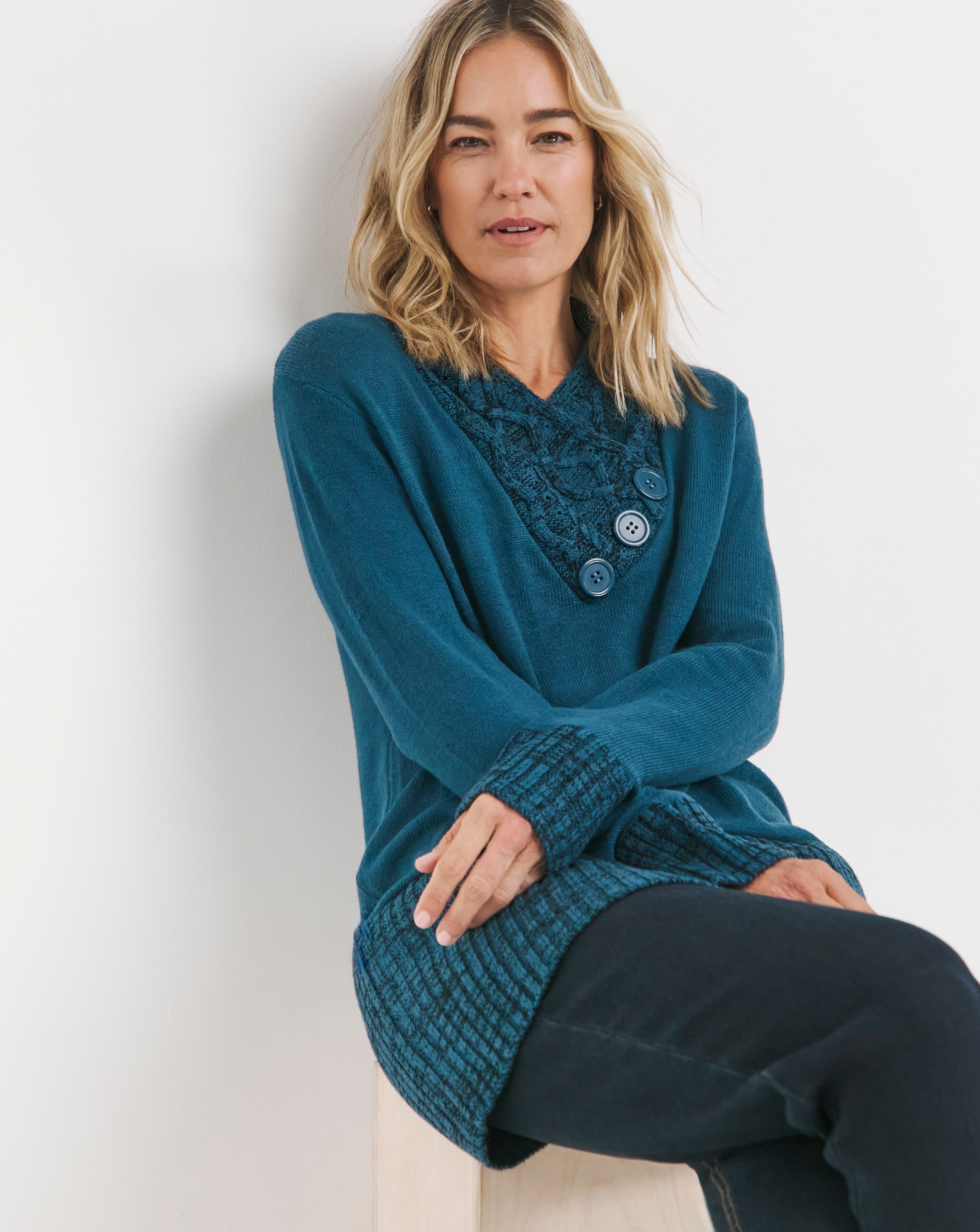 Joe Browns Curiously Cosy Jumper Dress | JD Williams