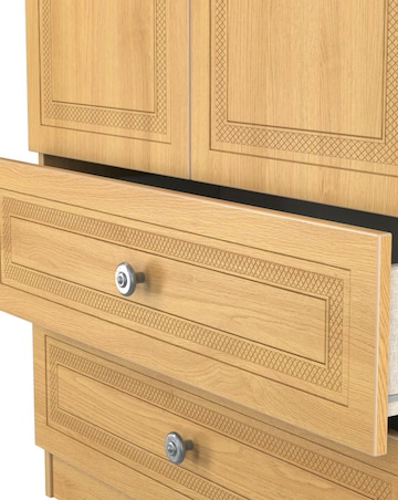 Richmond Ready Assembled 2 Door 2 Drawer Wardrobe