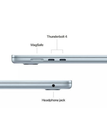 Apple MacBook Air (M4, 2025) 15in 10-Core CPU 10-Core GPU 16GB 512GB - Sky Blue