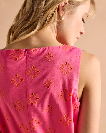 Joules Delphine Broderie Shift Dress