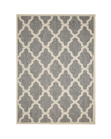 Trellis Gel Flatweave Rug